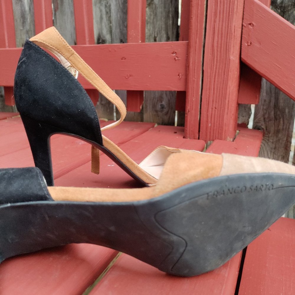 Block Basic Color Heels - Picture 2 of 5